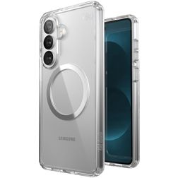 Speck Presidio2 Coque Transparente Samsung Galaxy S26 Plus MagSafe Coque arrière Rigide Anti-Chocs - Transparent