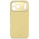 Decoded Coque iPhone 17 Pro Max Coque arrière en Silicone - Yuma Yellow