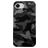 Burga Tough iPhone 16e Plastique rigide Coque arrière Antichoc - Night Black Camo