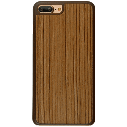 Imoshion Elijah Coque iPhone 8 Plus Coque arrière en Bois - Marron