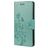 Mobigear Flowers Housse Samsung Galaxy A33 Etui Porte-Monnaie - Turquoise