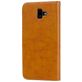 Mobigear Wallet Housse Samsung Galaxy J6 Plus Etui Porte-Monnaie - Cognac