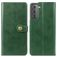 Mobigear Snap Button Housse Samsung Galaxy S21 Plus Etui Porte-Monnaie - Vert