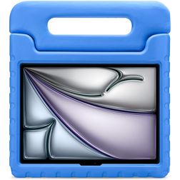 Xccess Kids Guard Coque iPad Air 13 Pouces (2024) Coque de tablette pour enfants avec Poignée Enfants en EVA - Bleu