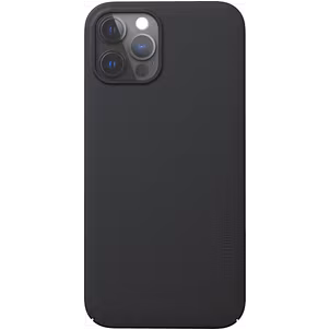 Nudient Thin Precise Coque iPhone 12 MagSafe Coque arrière Rigide - Ink Black