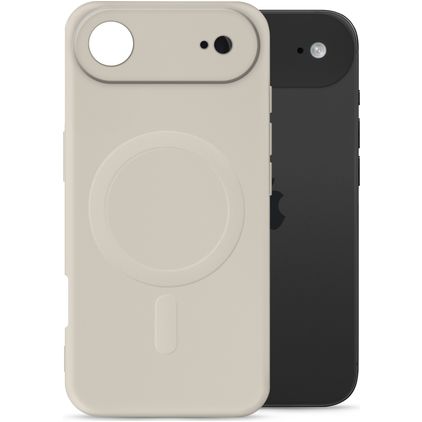My Style Protective Flex Coque iPhone Air MagSafe Coque arrière en TPU Souple - Antique White