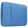 Mobigear Denim Zipper Pochette Ordinateur portable 13 - 14 Pouces Housse ordinateur - Bleu