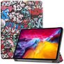 Mobigear Tri-Fold Coque iPad Pro 11 Pouces (2022) Etui - Graffiti