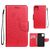Mobigear Flowers Housse iPhone 11 Etui Porte-Monnaie - Rouge