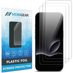 Mobigear iPhone 18 Pro Protection d'écran Film - Compatible Coque (Lot de 3)