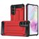 Mobigear Outdoor Coque Samsung Galaxy A16 Coque arrière Rigide Anti-Chocs - Rouge