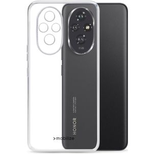 Mobilize Gelly Coque Transparente HONOR 200 Coque arrière en TPU Souple - Transparent