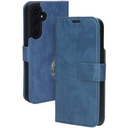 Mobiparts Classic Wallet Housse Samsung Galaxy A35 Etui Porte-Monnaie - Steel Blue