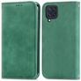Mobigear Retro Slim Samsung Galaxy M32 4G Étui Portefeuille - Vert