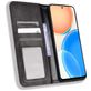 Mobigear Sensation Housse HONOR X8 Etui Porte-Monnaie - Noir
