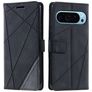 Mobigear Rhombus Housse Google Pixel 9 Pro Etui Porte-Monnaie - Noir