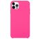 Mobigear Rubber Touch Coque iPhone 15 Pro Max Coque arrière en Silicone - Magenta