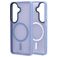 Mobiparts Hardcover Samsung Galaxy S26 MagSafe Plastique rigide Coque arrière - Satin Ligth Blue