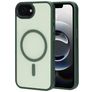 Mobiparts Hardcover iPhone 16e MagSafe Plastique rigide Coque arrière - Satin Green
