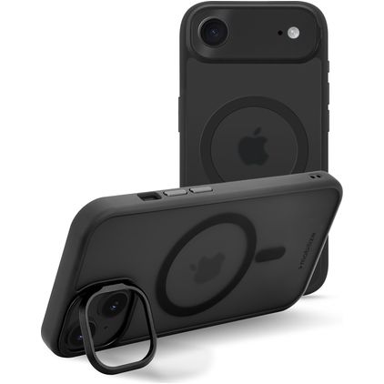 Mobilize Hybrid Pro iPhone Air MagSafe Plastique rigide Coque arrière Antichoc - Noir