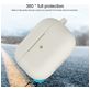 Mobigear Classic Coque Apple AirPods 3 Coque en Silicone Souple - Blanc