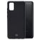 Mobilize Rubber Gelly Coque Samsung Galaxy A02s Coque arrière en TPU Souple - Matt Black