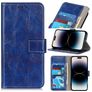 Mobigear Basic Housse iPhone 14 Pro Etui Porte-Monnaie - Bleu