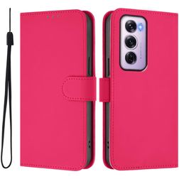 Mobigear Urban Wallet Housse OPPO Reno 12 Pro Etui Porte-Monnaie - Rouge