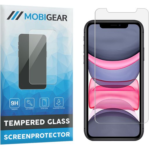 Mobigear iPhone 11 Pro Max Verre trempé Protection d'écran - Compatible Coque