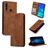 Mobigear Retro Slim Housse Huawei P Smart Plus (2019) Etui - Marron