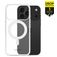 Mobilize Naked Protection Transparent iPhone 17 Pro Max MagSafe Plastique rigide Coque arrière Antichoc - Transparent