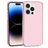 Mobigear Crystal Coque iPhone 14 Pro Coque arrière Rigide - Rose