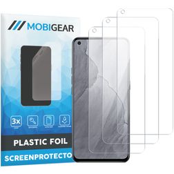 Mobigear Realme GT Protection d'écran Film - Compatible coque (Lot de 3)