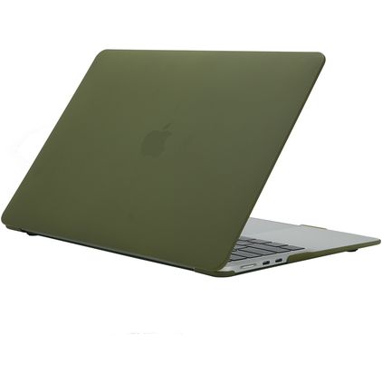 Mobigear Cream Matte MacBook Air 15 pouces (2023-2026) Coque rigide pour MacBook - Vert avocat - Modèle A2941 / A3114 / A3241 / A3448