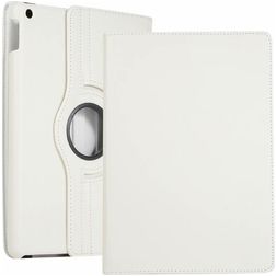 Mobigear DuoStand Coque iPad 9 (2021) Etui Rotatif - Blanc