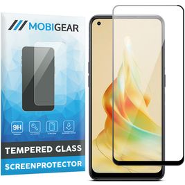 Mobigear Premium OPPO Reno 8T 4G Verre trempé Protection d'écran - Compatible Coque - Noir