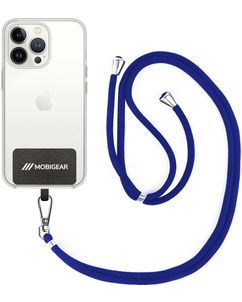 Mobigear Lanyard - Cordon de téléphone universel ajustable - Bleu Marin