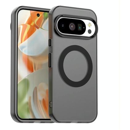 Mobigear Shockproof Coque Google Pixel 10 MagSafe Coque arrière Rigide - Noir