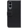 Mobilize Classic Gelly Housse Samsung Galaxy S25 Edge Etui Porte-Monnaie - Noir