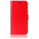 Mobigear Wallet Housse Motorola One Fusion Plus Etui Porte-Monnaie - Rouge