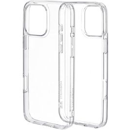 Mobiparts Classic Hardcover Coque Transparente iPhone 16 Pro Max Coque arrière Rigide - Transparent