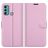 Mobigear Classic Housse Motorola Moto G60 Etui Porte-Monnaie - Rose