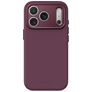 Decoded AntiMicrobial Coque iPhone 18 Pro MagSafe Coque arrière en Silicone - Plum
