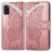 Mobigear Butterfly Samsung Galaxy A41 Étui Portefeuille - Rose doré