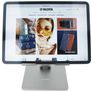 Valenta Aluminum Foldable Support de tablette - Argent Universel
