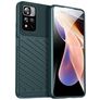 Mobigear Groove Coque Xiaomi Redmi Note 11T Coque arrière en TPU Souple - Vert