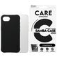 CARE by PanzerGlass Fashionable Coque iPhone 16e Coque arrière en Silicone - Noir