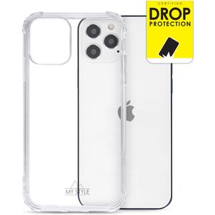 My Style Protective Flex Coque Transparente iPhone 12 Coque arrière en TPU Souple Anti-Chocs - Transparent