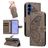 Mobigear Butterfly Housse Samsung Galaxy S26 Etui Porte-Monnaie - Gris