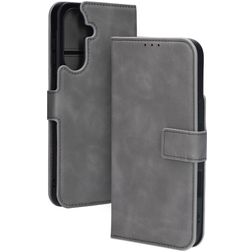 Mobiparts Classic Wallet Housse Samsung Galaxy A36 MagSafe Etui - Granite Grey